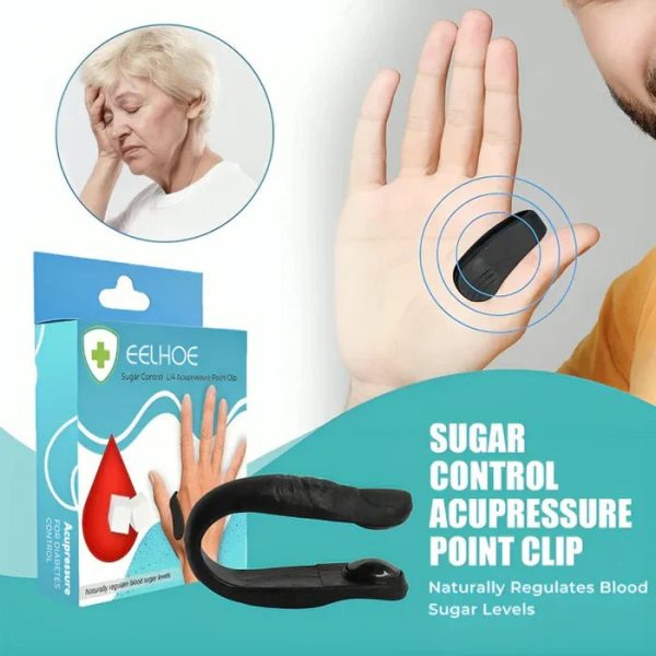 Acupressure Hand Point Clip – Headache, Stress, Tension & Migraine Relief Tool