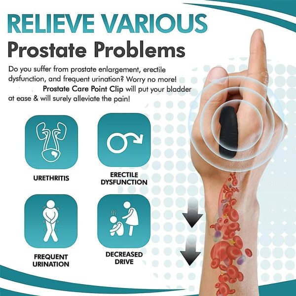 Acupressure Hand Point Clip – Headache, Stress, Tension & Migraine Relief Tool