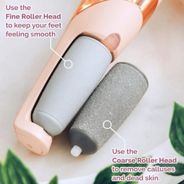 Electric Rechargeable Foot Filer – Easy Callus Remover for Smooth & Soft Feet at Home - الیکٹرک ریچارج ایبل فوٹ فائلر – نرم و خوبصورت پاؤں کیلئے