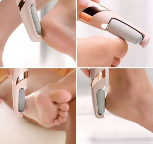 Electric Rechargeable Foot Filer – Easy Callus Remover for Smooth & Soft Feet at Home - الیکٹرک ریچارج ایبل فوٹ فائلر – نرم و خوبصورت پاؤں کیلئے